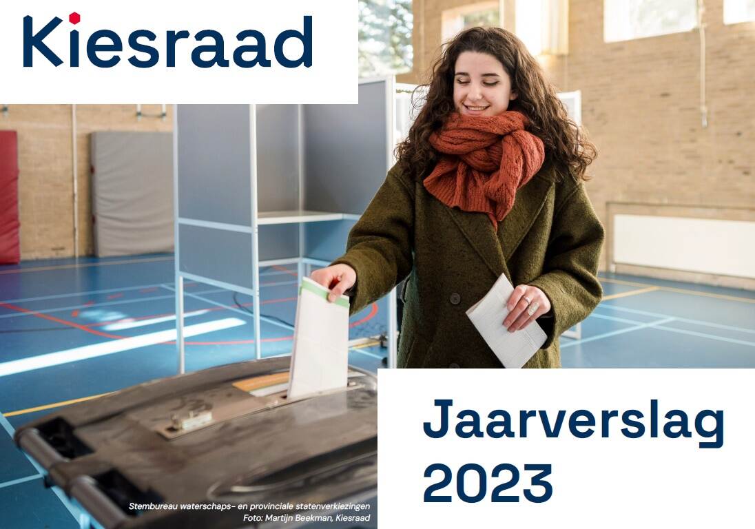 Jaarverslag Kiesraad 2023 | Nieuwsbericht | Kiesraad.nl